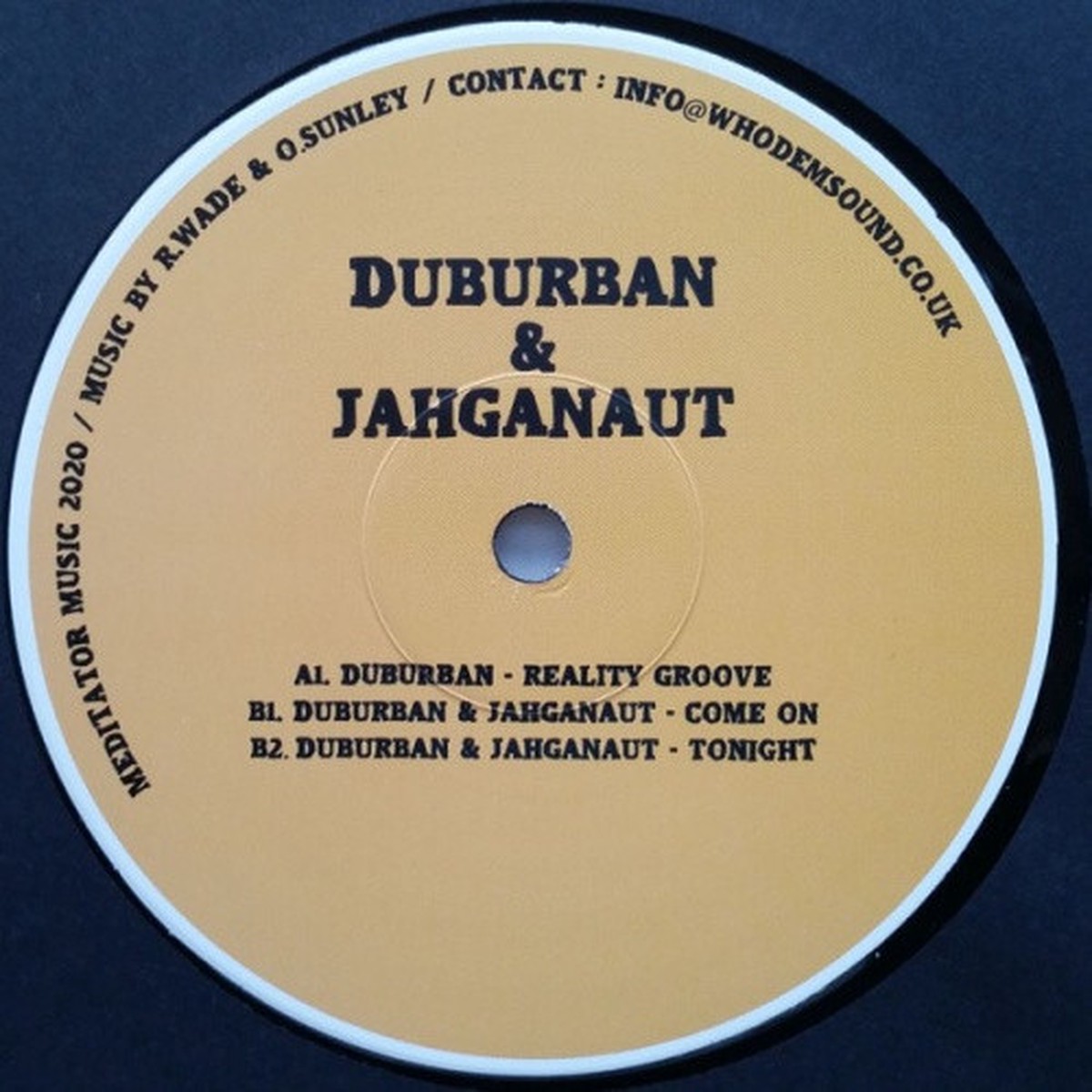 Duburban & Jahganaut – Reality Groove – 12″ Vinyl