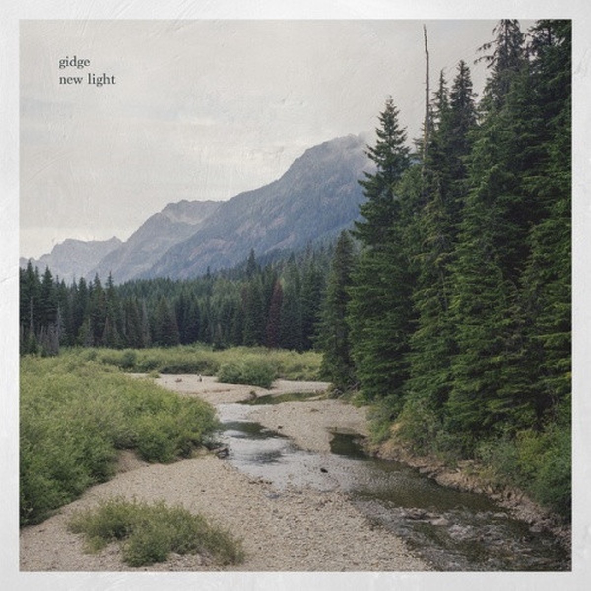 Gidge – New Light – 2x LP Vinyl