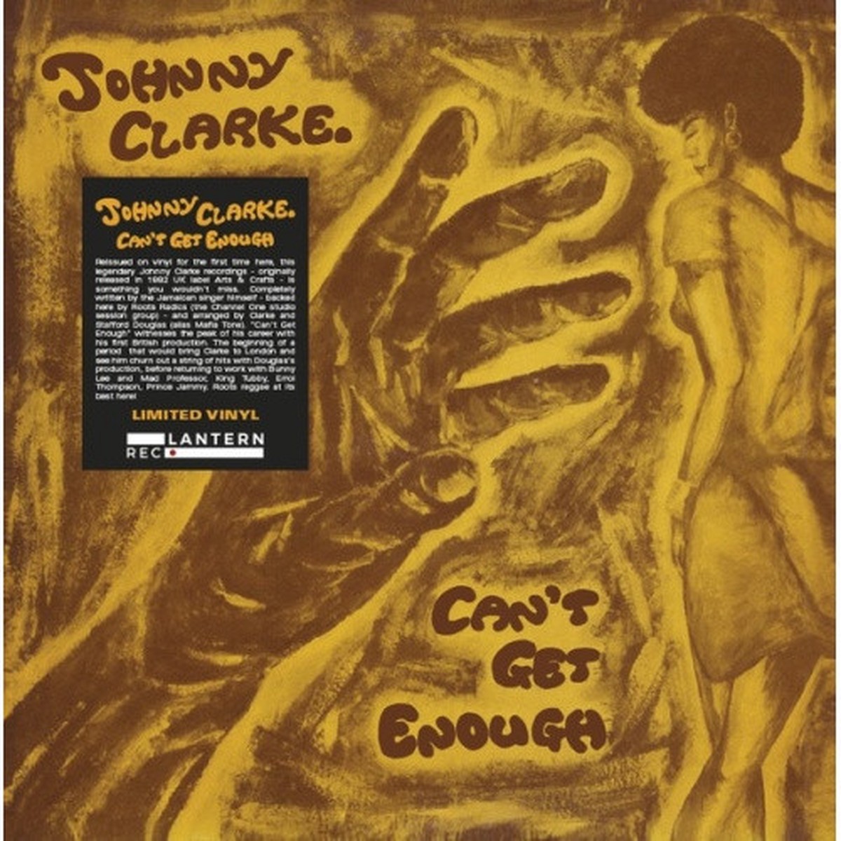 Johnny Clarke – Can’t Get Enough – LP Vinyl