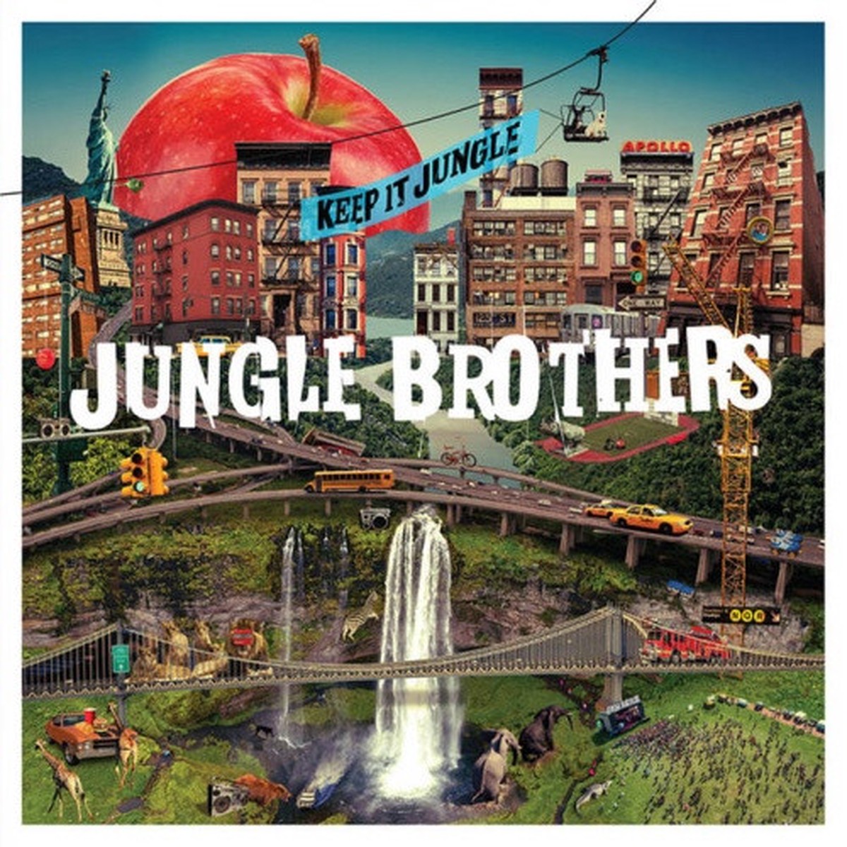 Jungle Brothers – Keep It Jungle – LP Vinyl