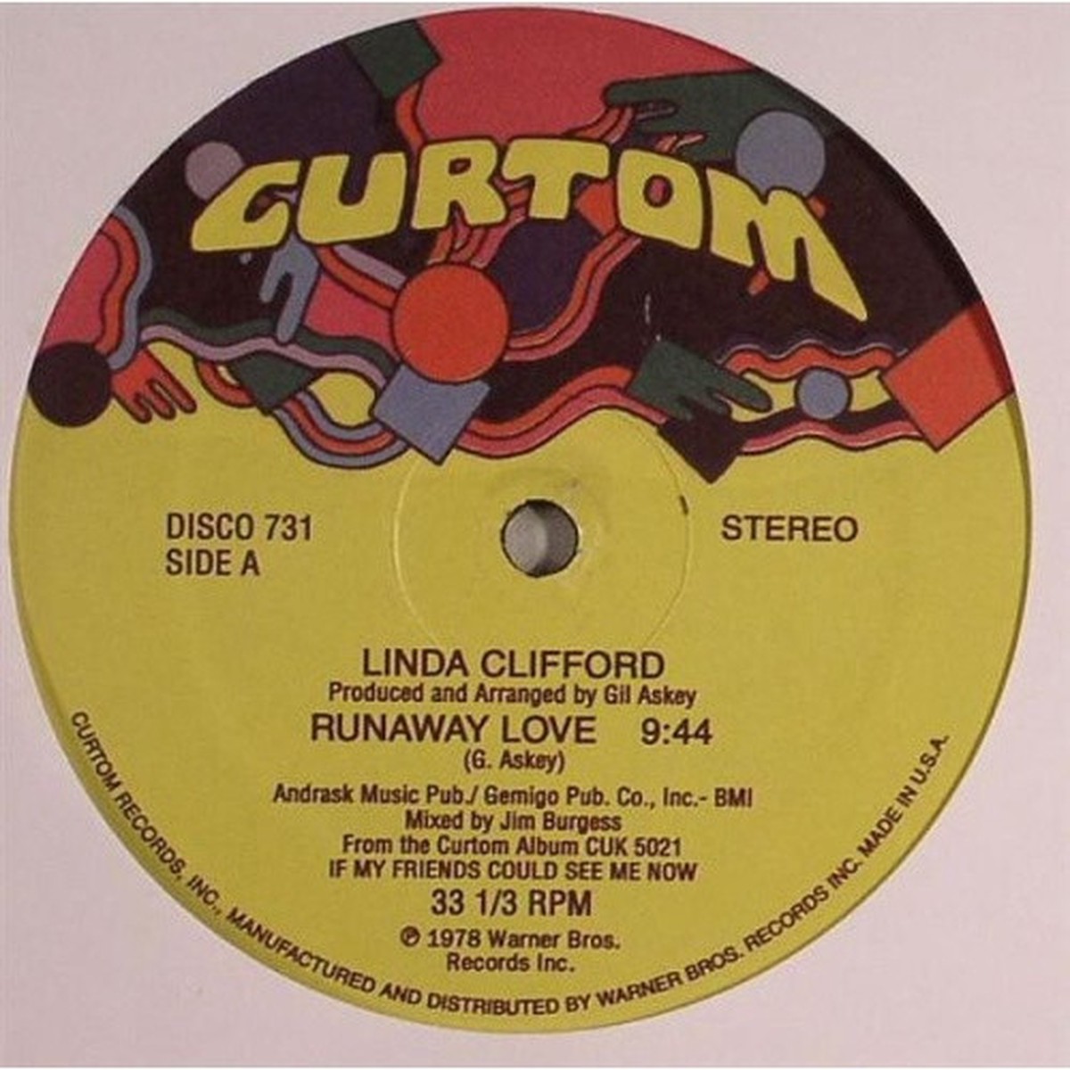 Linda Clifford – Runaway Love / Dont Give It Up – 12″ Vinyl