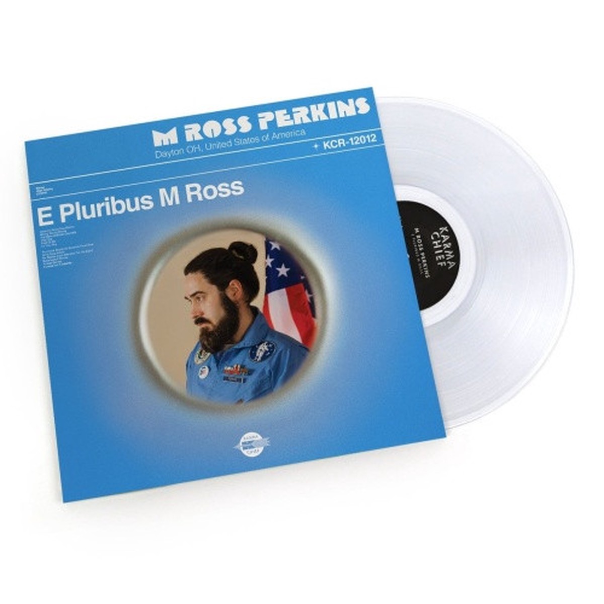 M Ross Perkins – E Pluribus M Ross – LP Clear Vinyl