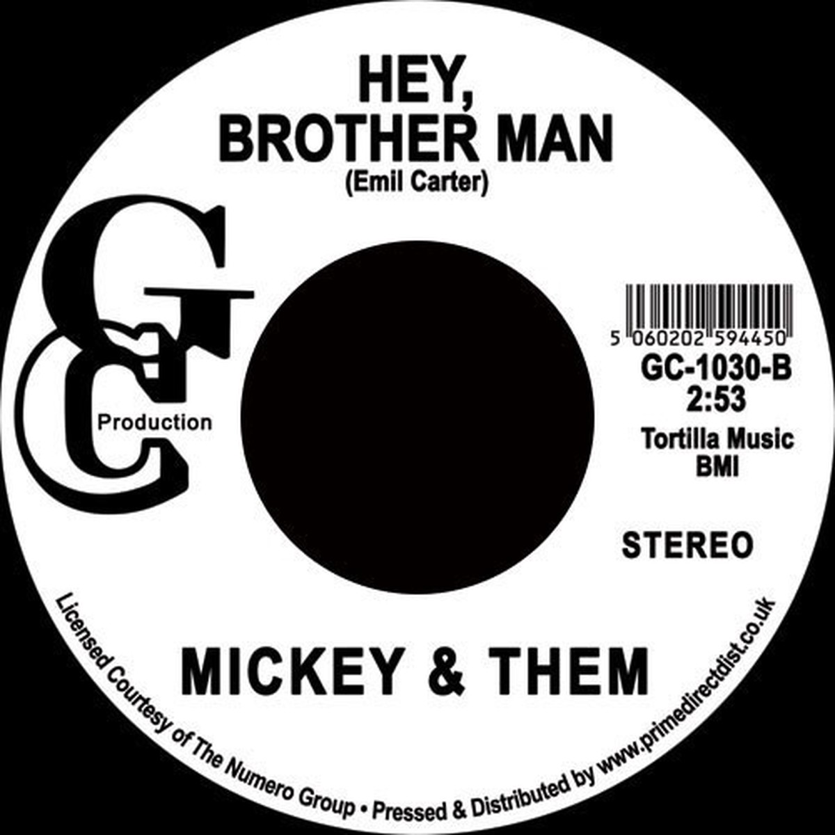 Mickey & Them – U.F.O. / Hey, Brother Man – 7″ Vinyl