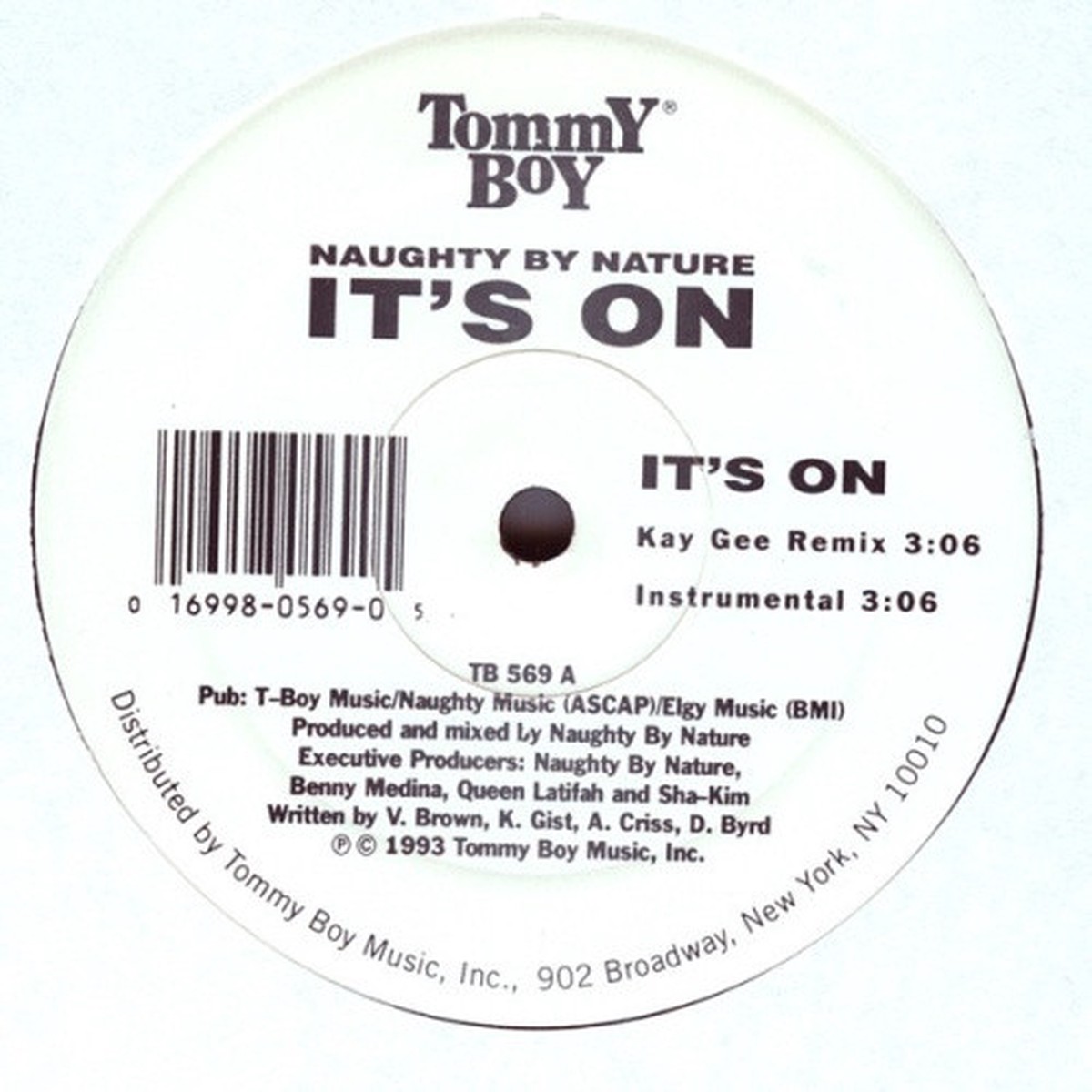 Naughty By Nature – It’s On – 12″ Vinyl