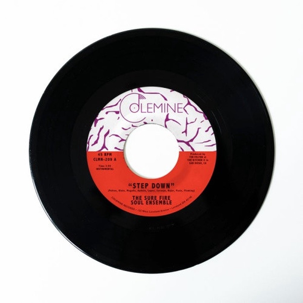 The Sure Fire Soul Ensemble – Step Down – 7″ Vinyl