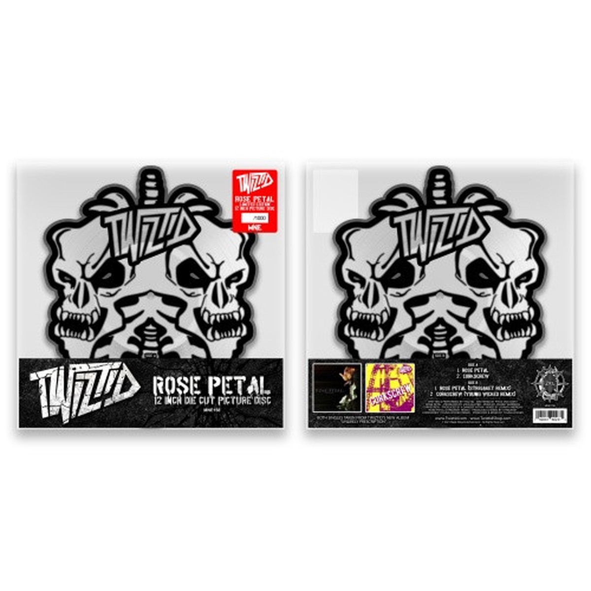 Twiztid – Rose Petal / Corkscrew – 12″ Picture Disc Vinyl
