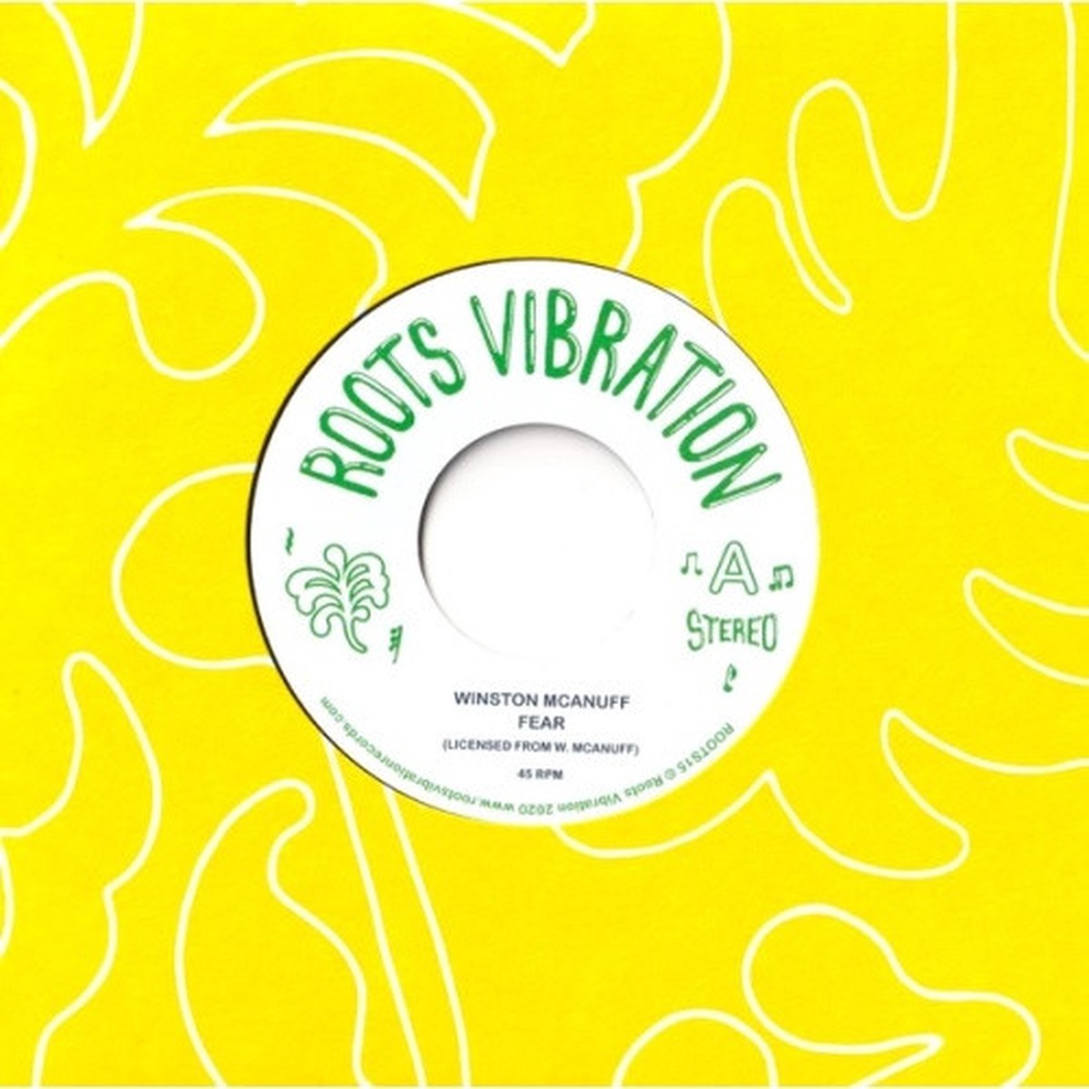 Winston McAnuff – Fear – 7″ Vinyl