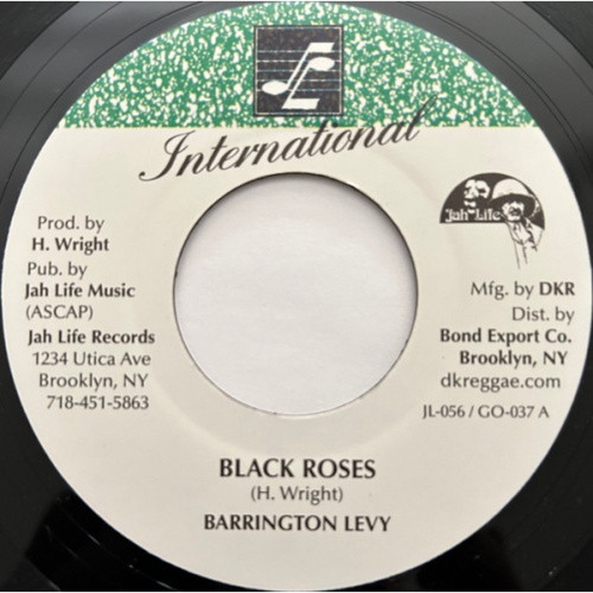 Barrington Levy – Black Roses – 7″ Vinyl