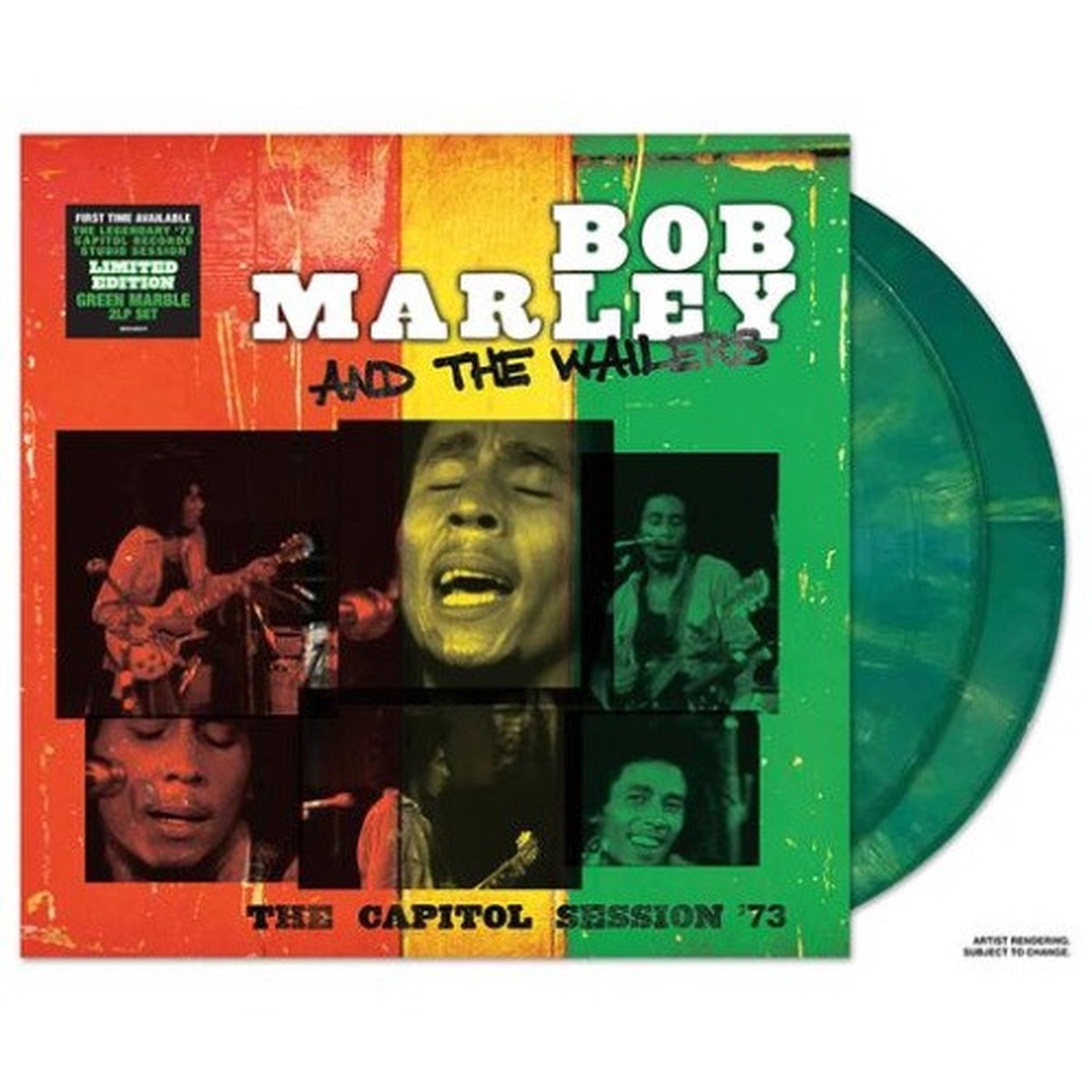 Bob Marley & The Wailers – The Capitol Session ’73 – 2x LP Colored Vinyl