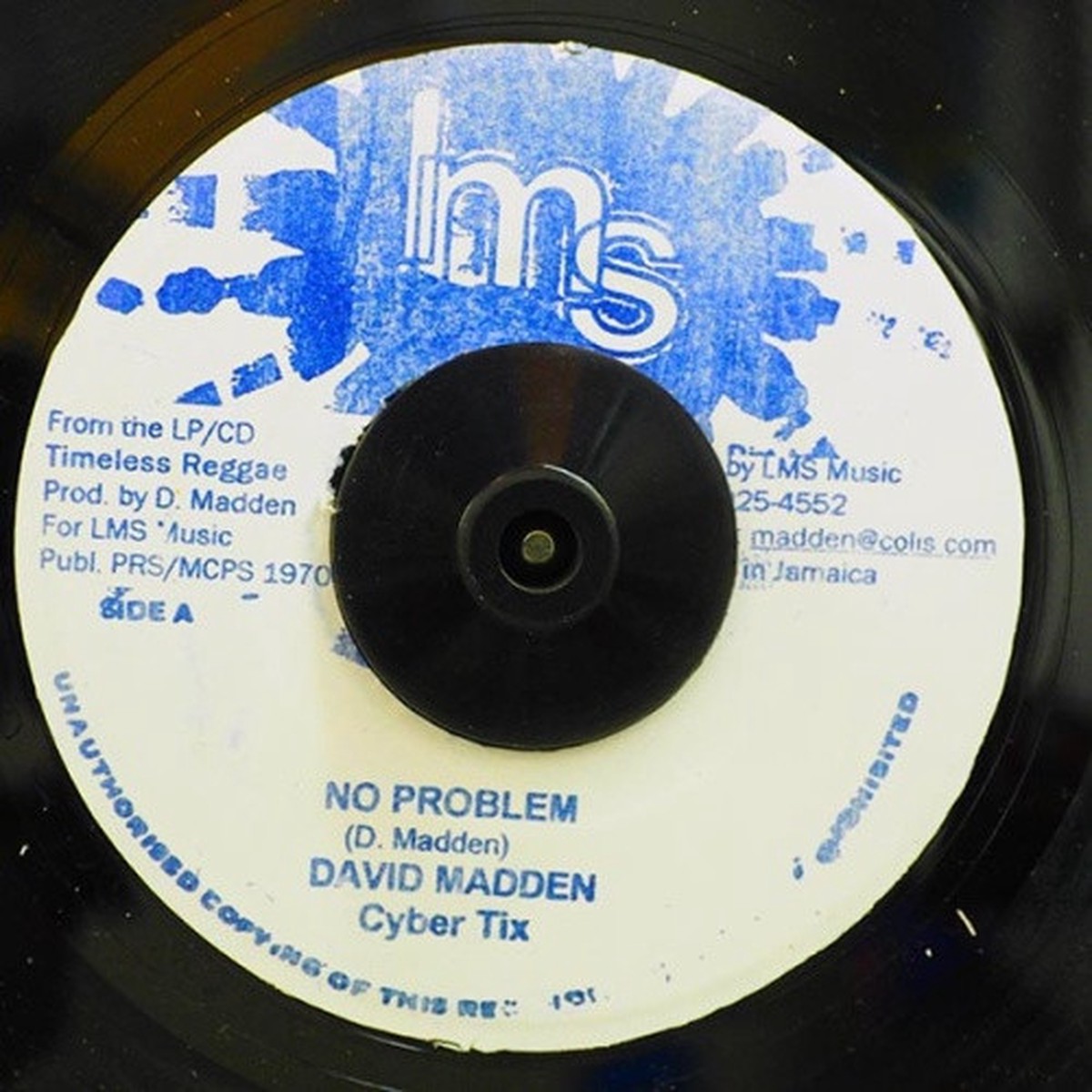 David Madden – No Problem – 7″ Vinyl