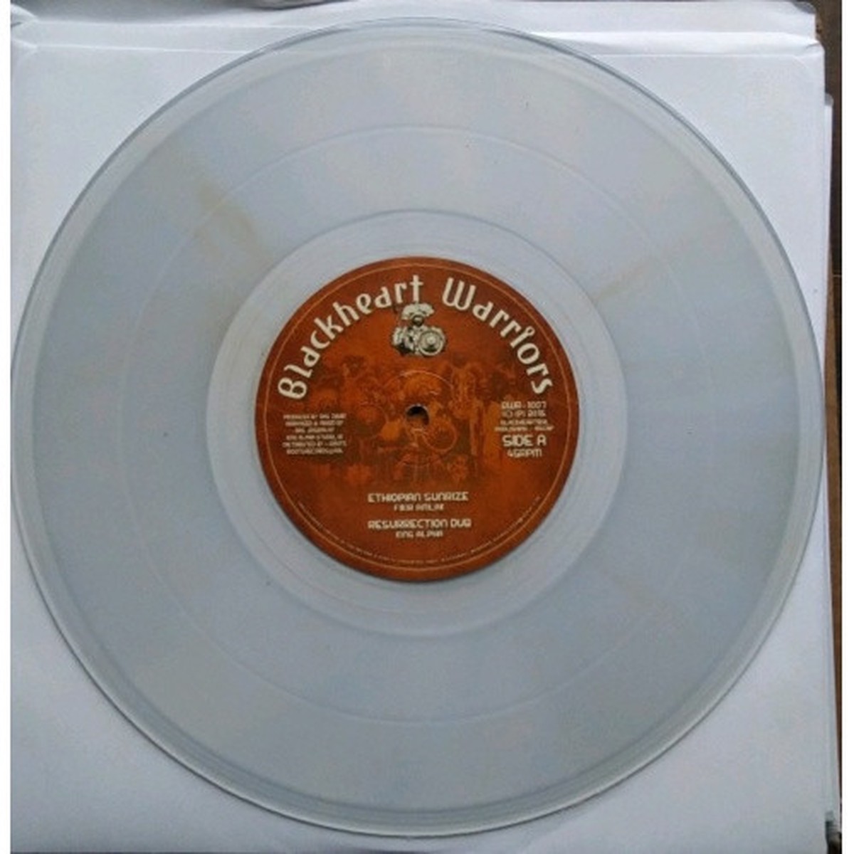 Fikir Amlak / King Alpha / Rob Symeonn – Ethiopian Sunrize / Destroy Everything – 10″ Clear Vinyl