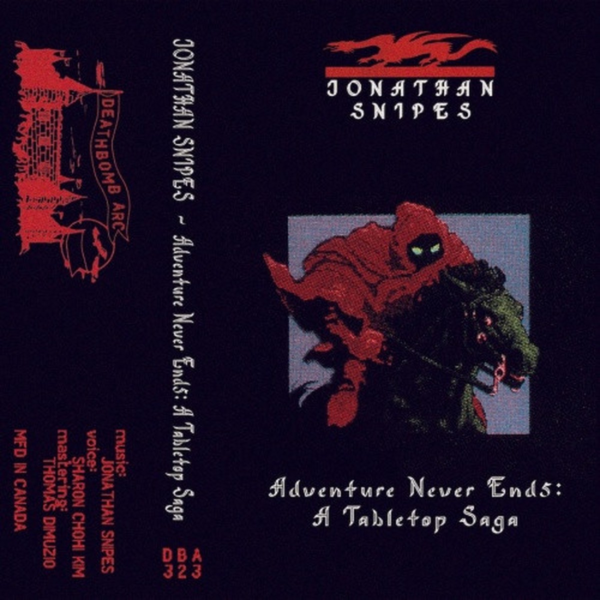 Jonathan Snipes – Adventure Never Ends – Cassette
