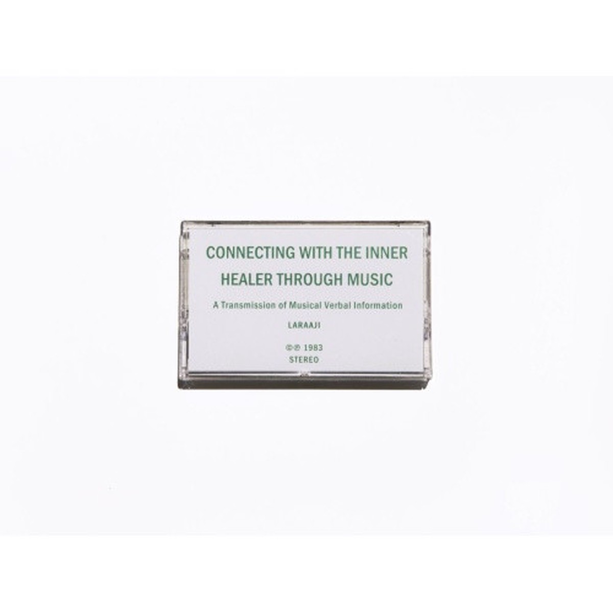 Laraaji – Connecting With The Inner Healer Through Music – Cassette