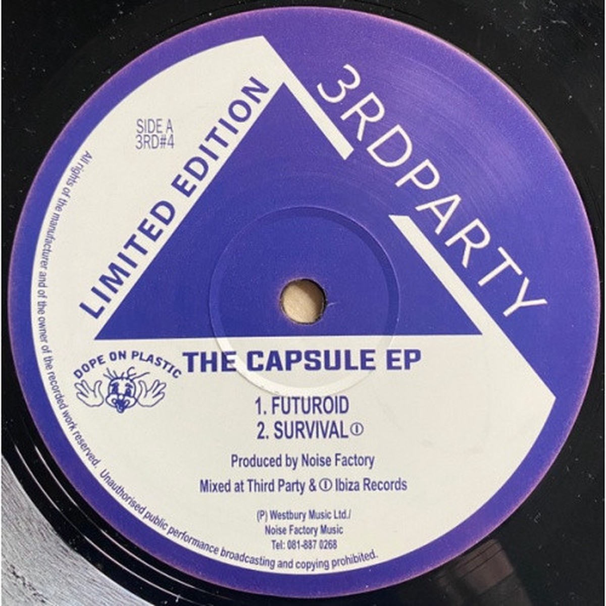 Noise Factory – The Capsule Ep – 12″ Vinyl