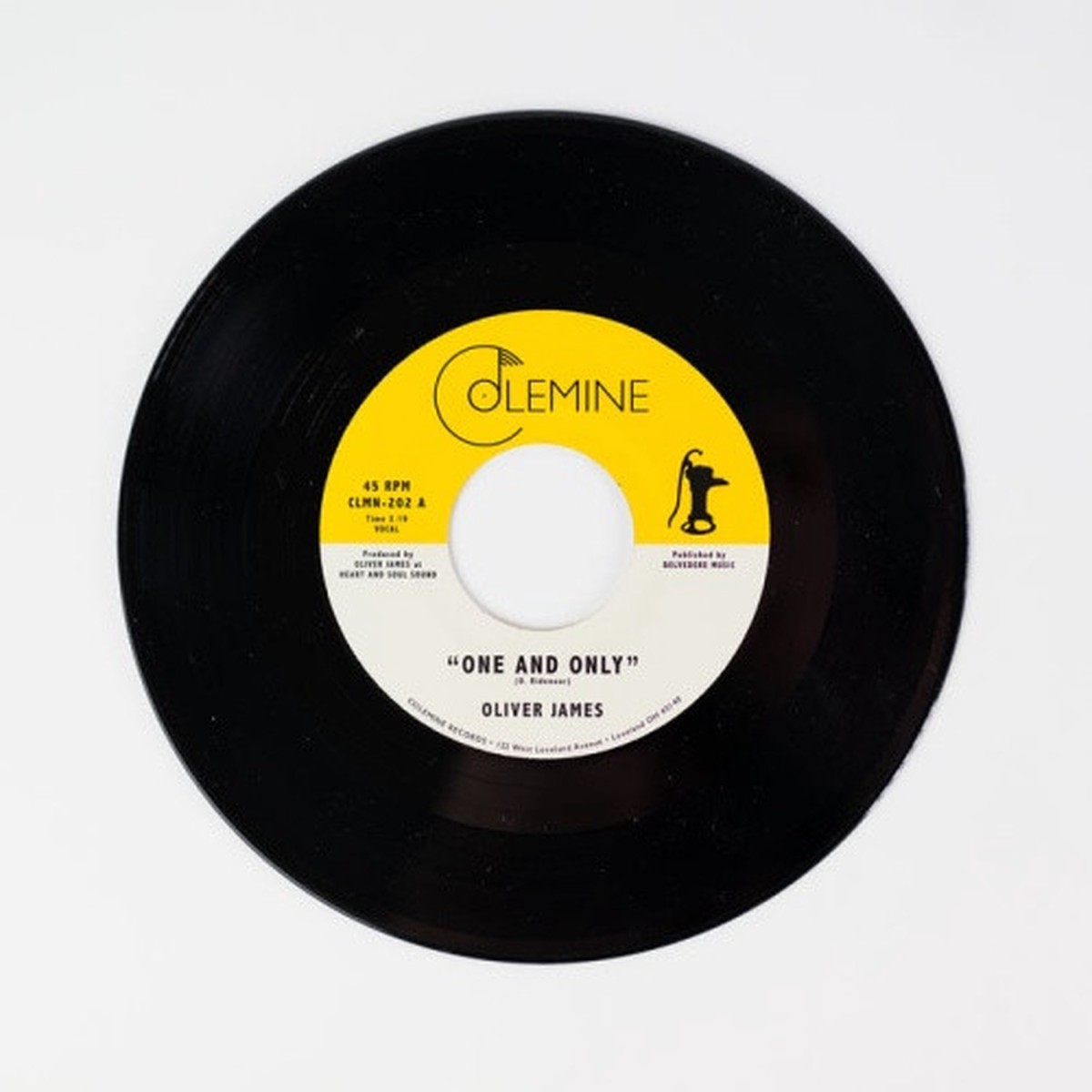 Oliver James – One and Only – 7″ Vinyl
