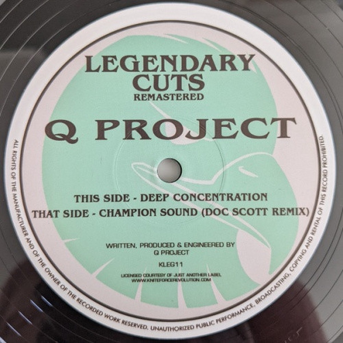 Q Project – Deep Concentration Ep – 12″ Vinyl