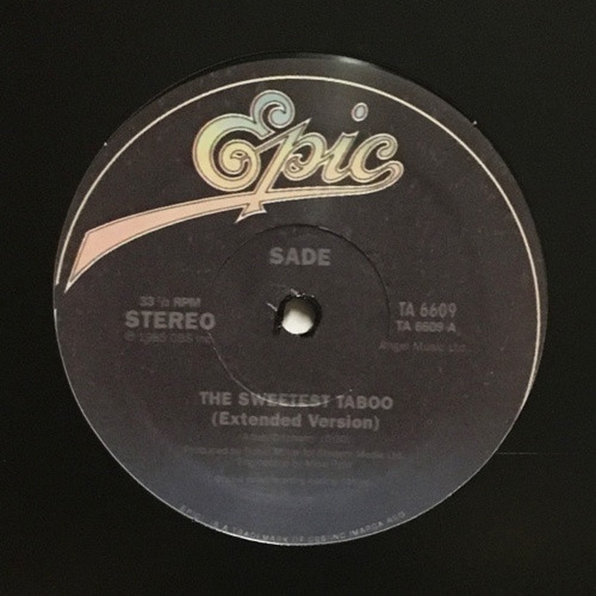 Sade – The Sweetest Taboo – 12″ Vinyl