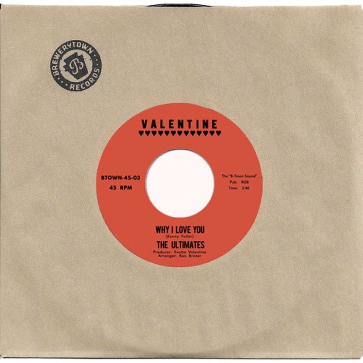 The Ultimates – Why I Love You / Gotta Get Out – 7″ Vinyl