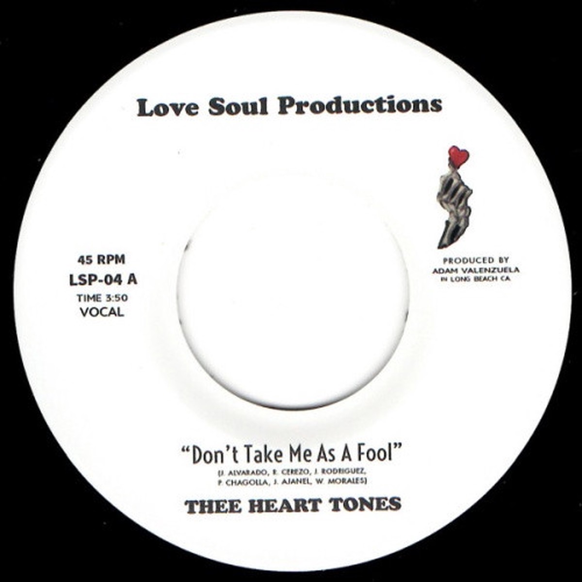 Thee Heart Tones – Don’t Take Me As A Fool – 7″ Vinyl