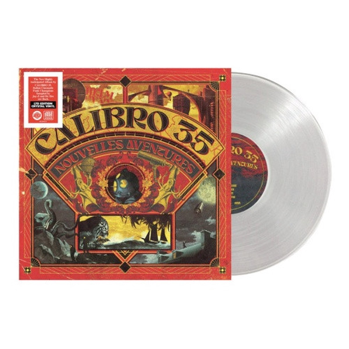 Calibro 35 – Nouvelles Aventures – LP Clear Vinyl