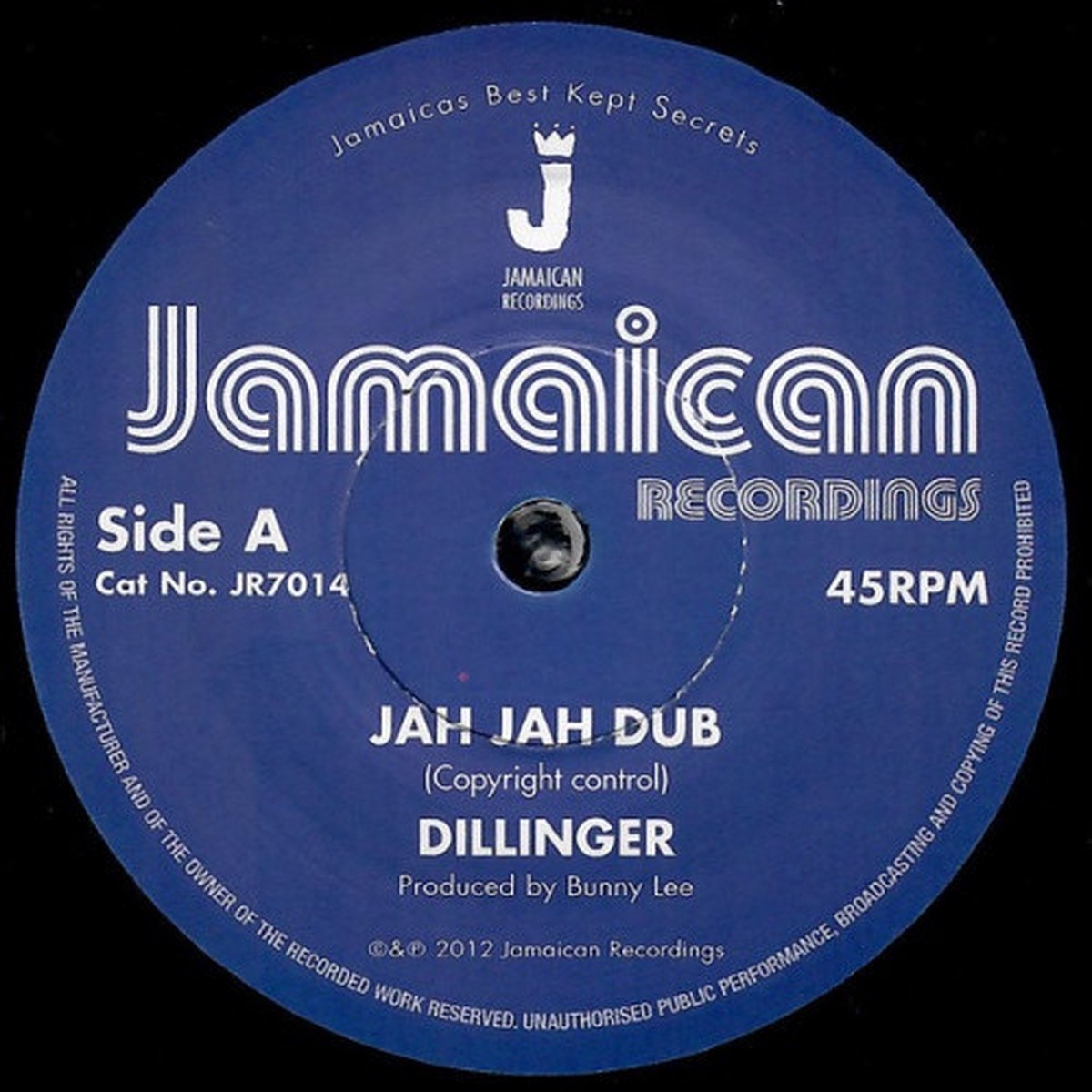 Dillinger / King Tubby – Jah Jah Dub – 7″ Vinyl
