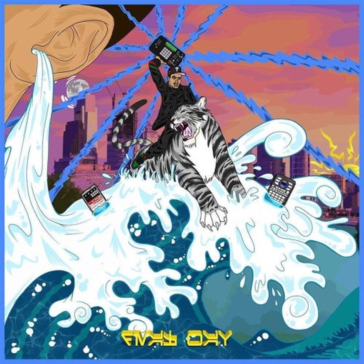 EAR. Drum aka Q Three – Deaf Wav – LP Vinyl