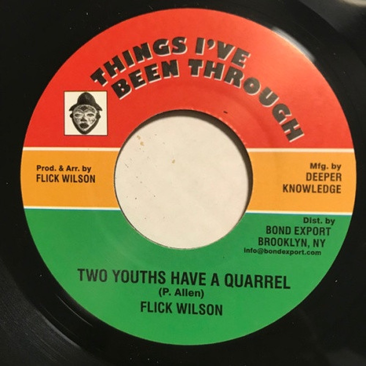 Flick Wilson – Two Youths Have A Quarrel – 7″ Vinyl