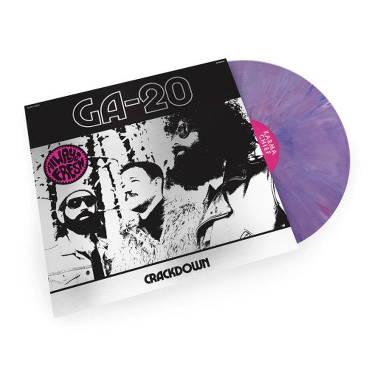 GA-20 – Crackdown – LP Colored Vinyl