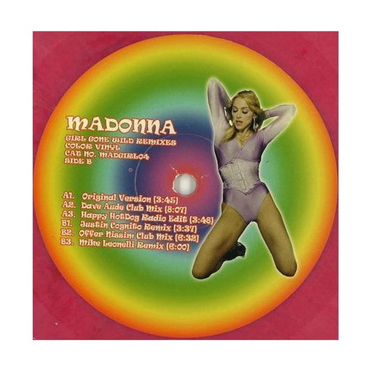 Madonna – Girl Gone Wild (Remixes) – 12″ Vinyl