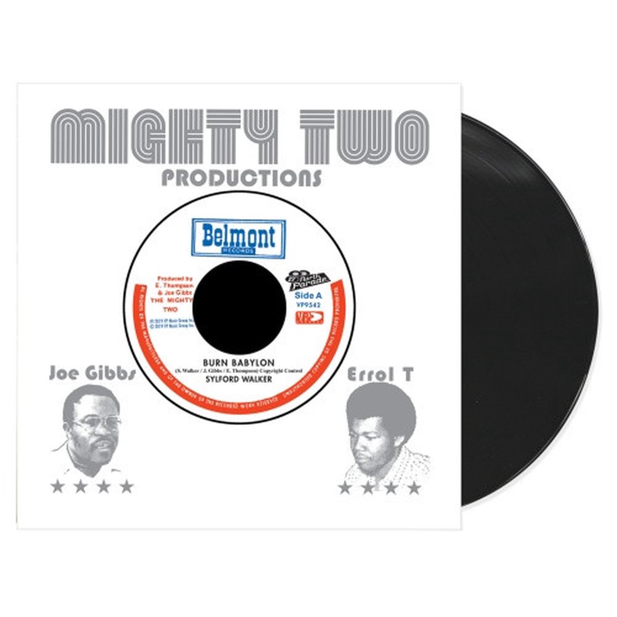 Sylford Walker / The Mighty Two – Burn Babylon – 7″ Vinyl