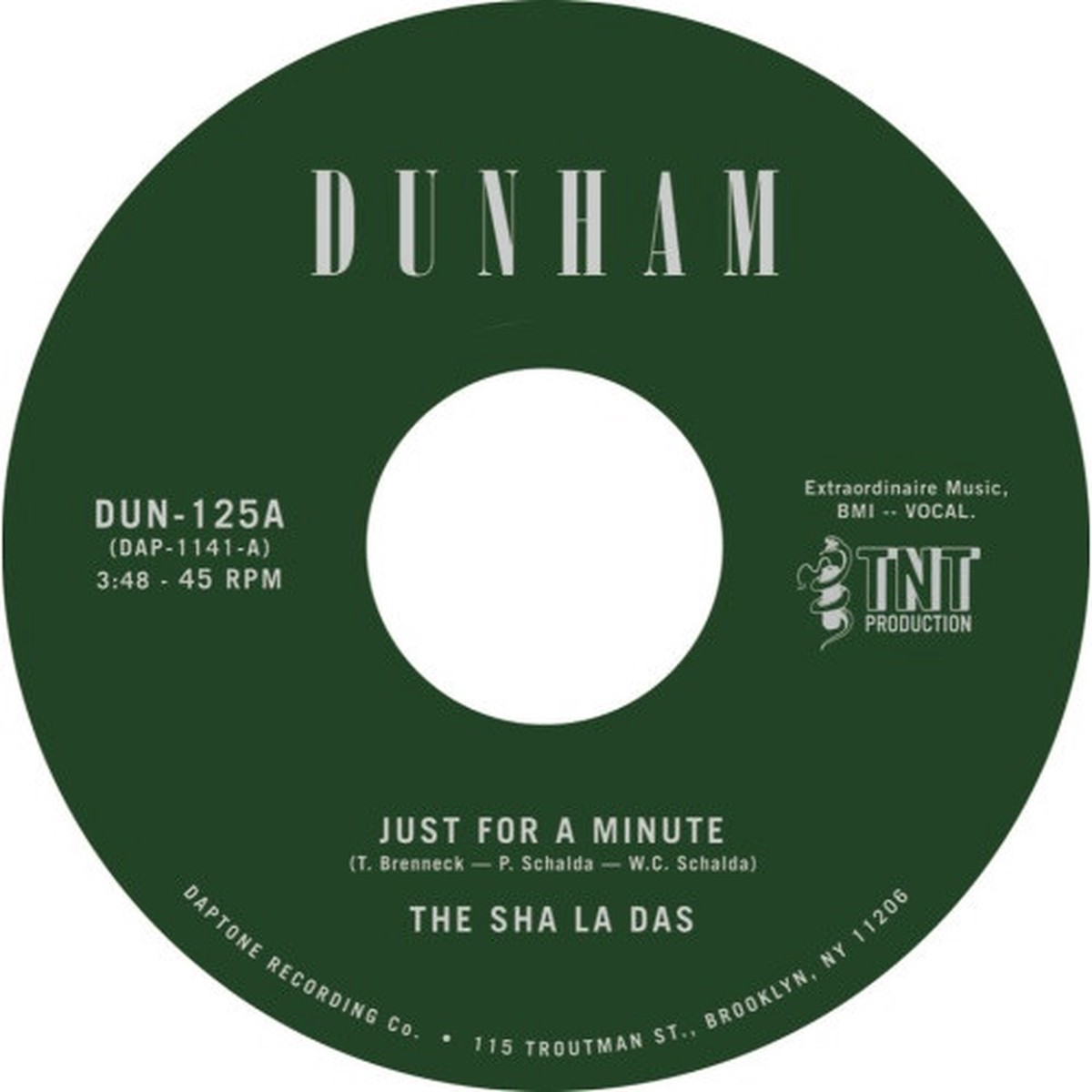The Sha La Das – Just For A Minute / Silver Linings – 7″ Vinyl