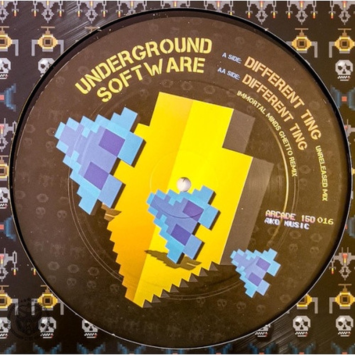 Underground Software – Different Ting – 12″ Vinyl