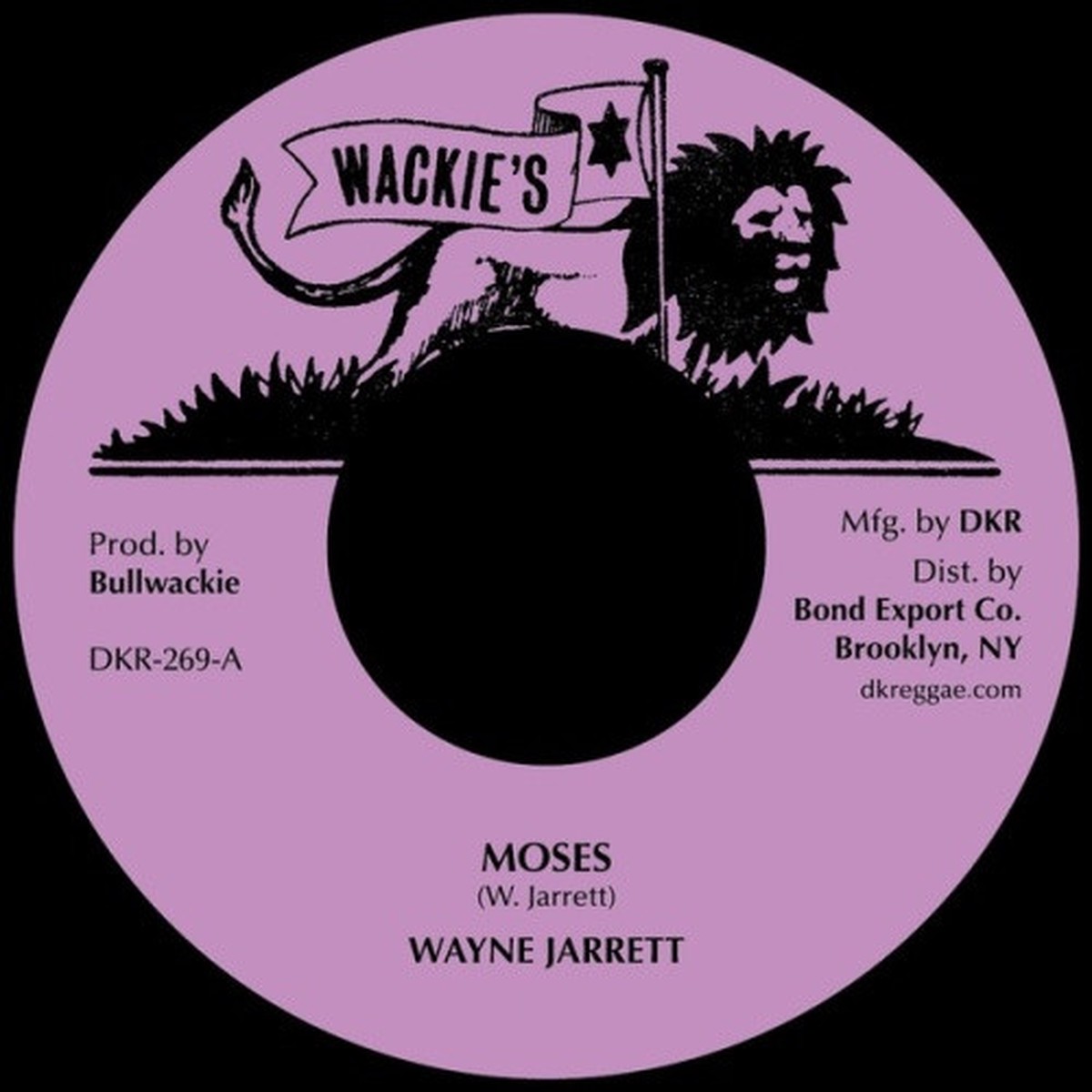 Wayne Jarrett – Moses – 7″ Vinyl
