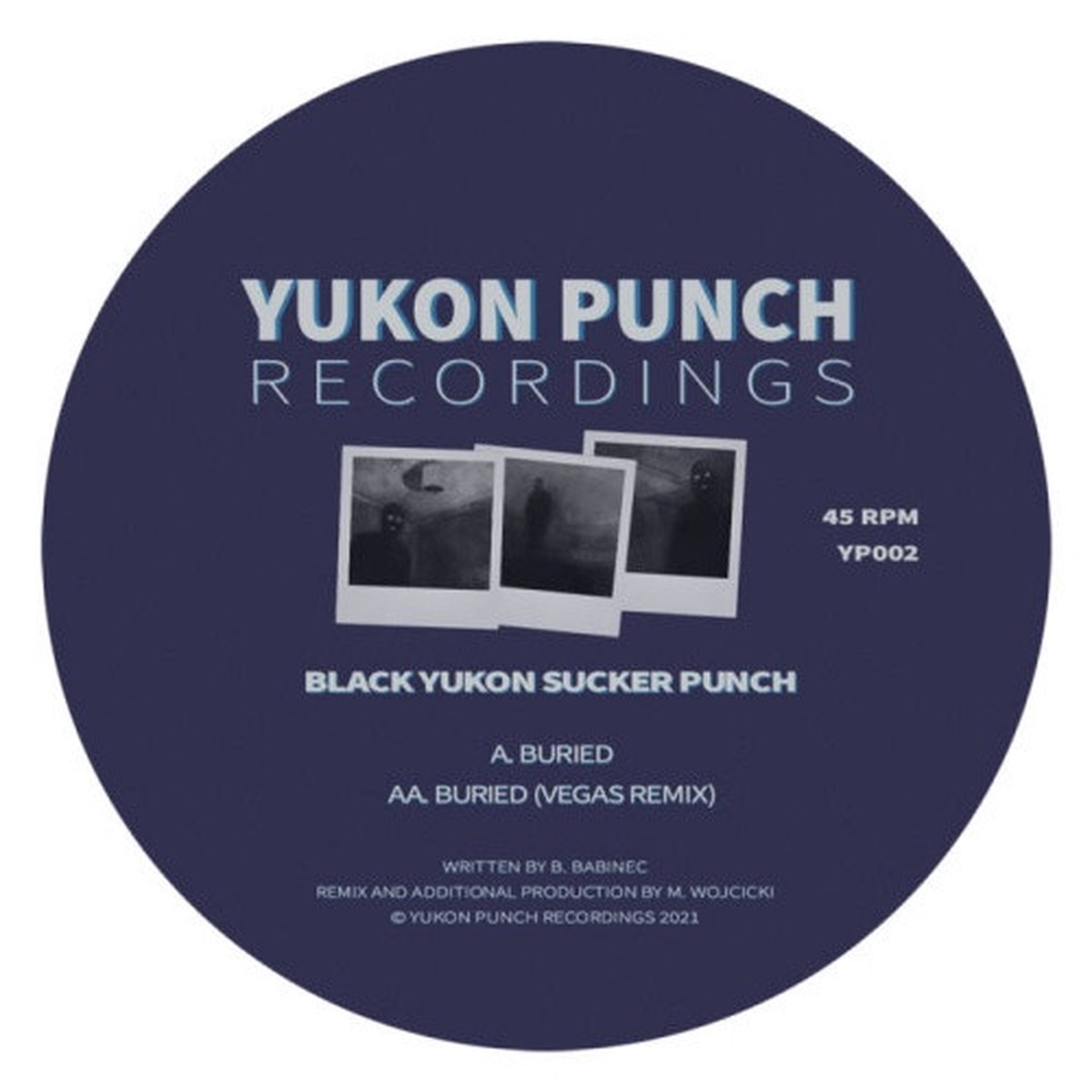 Black Yukon Sucker Punch – Buried – 12″ Vinyl