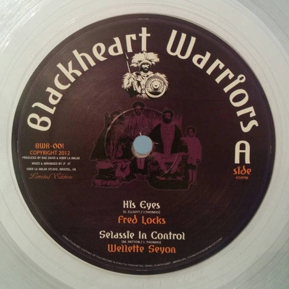 Fred Locks / Wellette Seyon / I-Jah Solomon / Kibir La Amlak – His Eyes / Selassie In Control – 10″ Vinyl