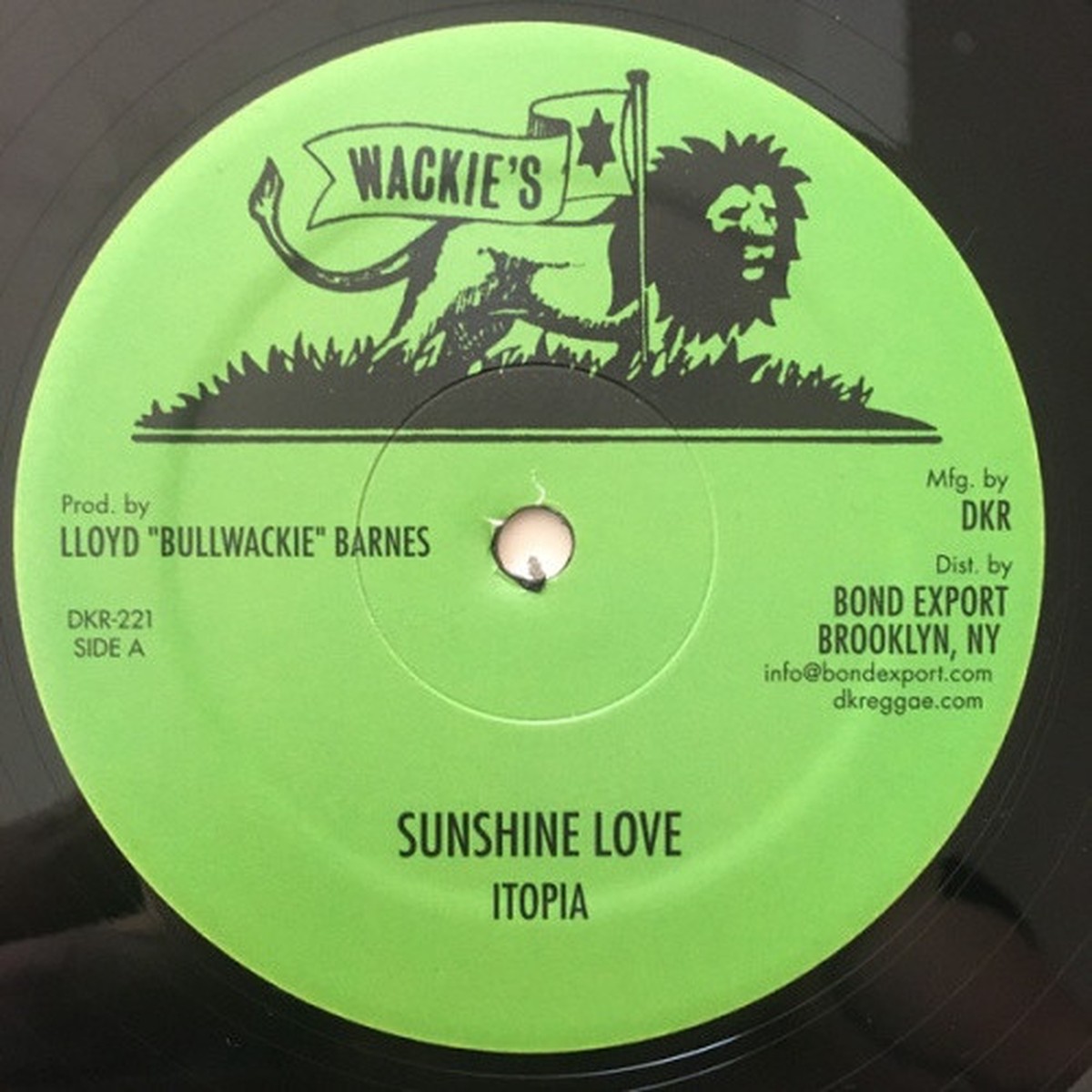 Itopia – Sunshine Love – 12″ Vinyl