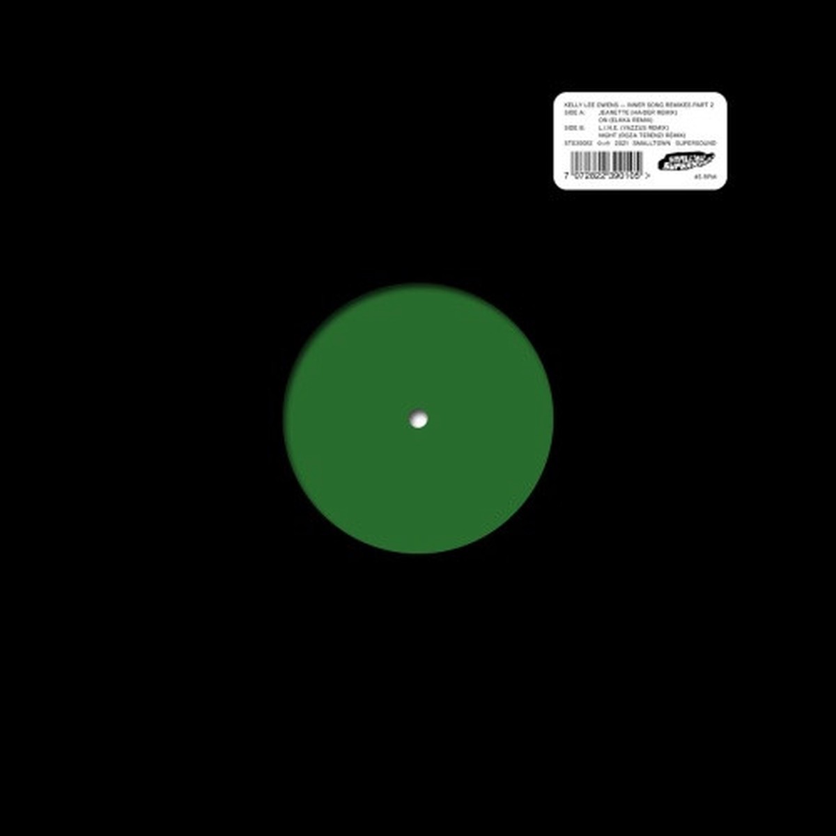 Kelly Lee Owens – Inner Song Remixes Pt. 2 – 12″ Vinyl