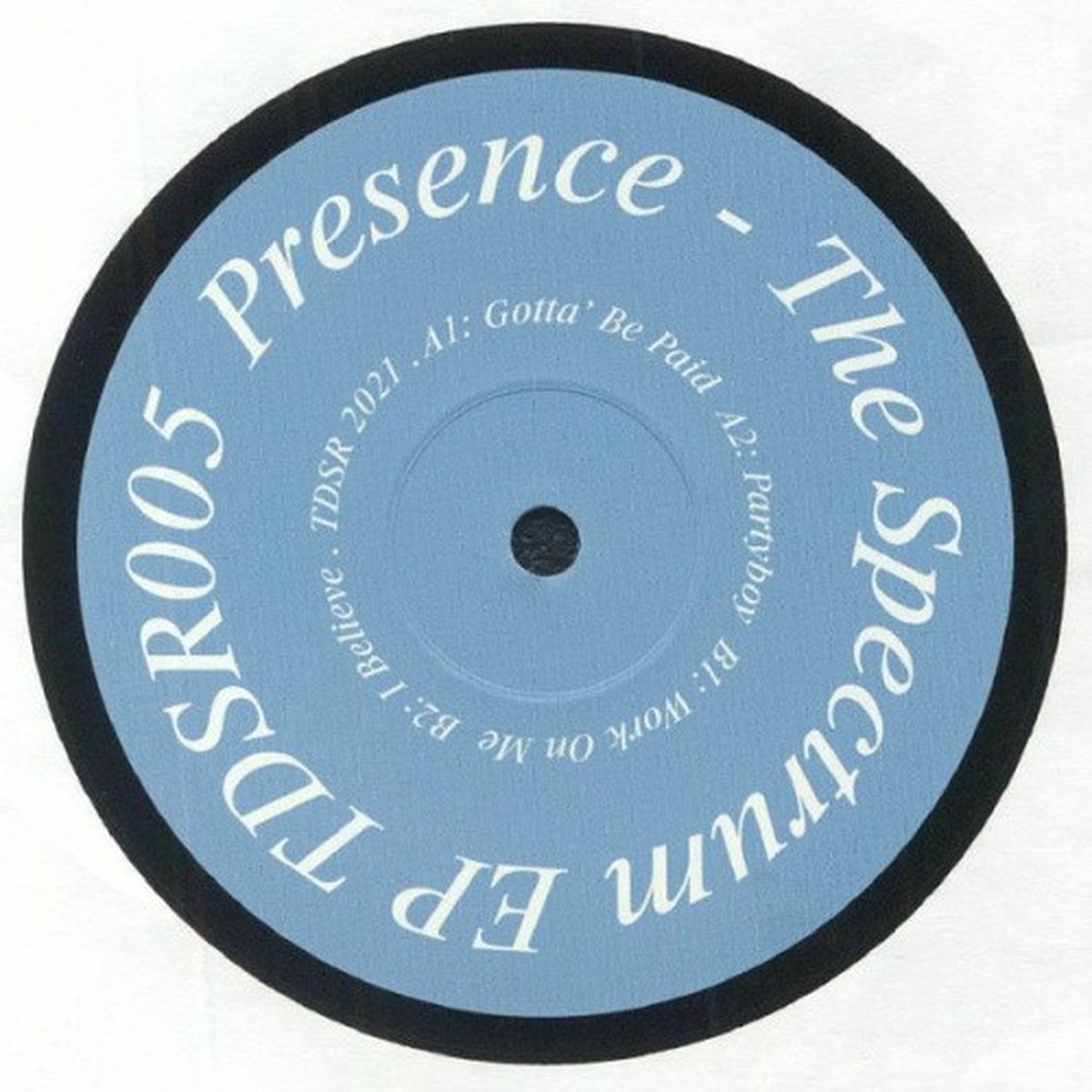 Presence (Charles Webster) – The Spectrum Ep – 12″ Vinyl