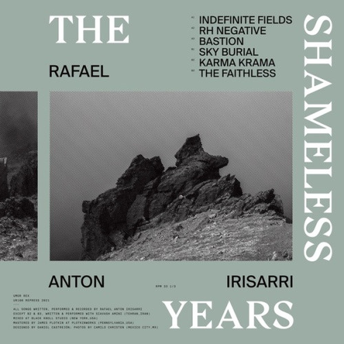 Rafael Anton Irisarri – The Shameless Years – LP Clear Vinyl