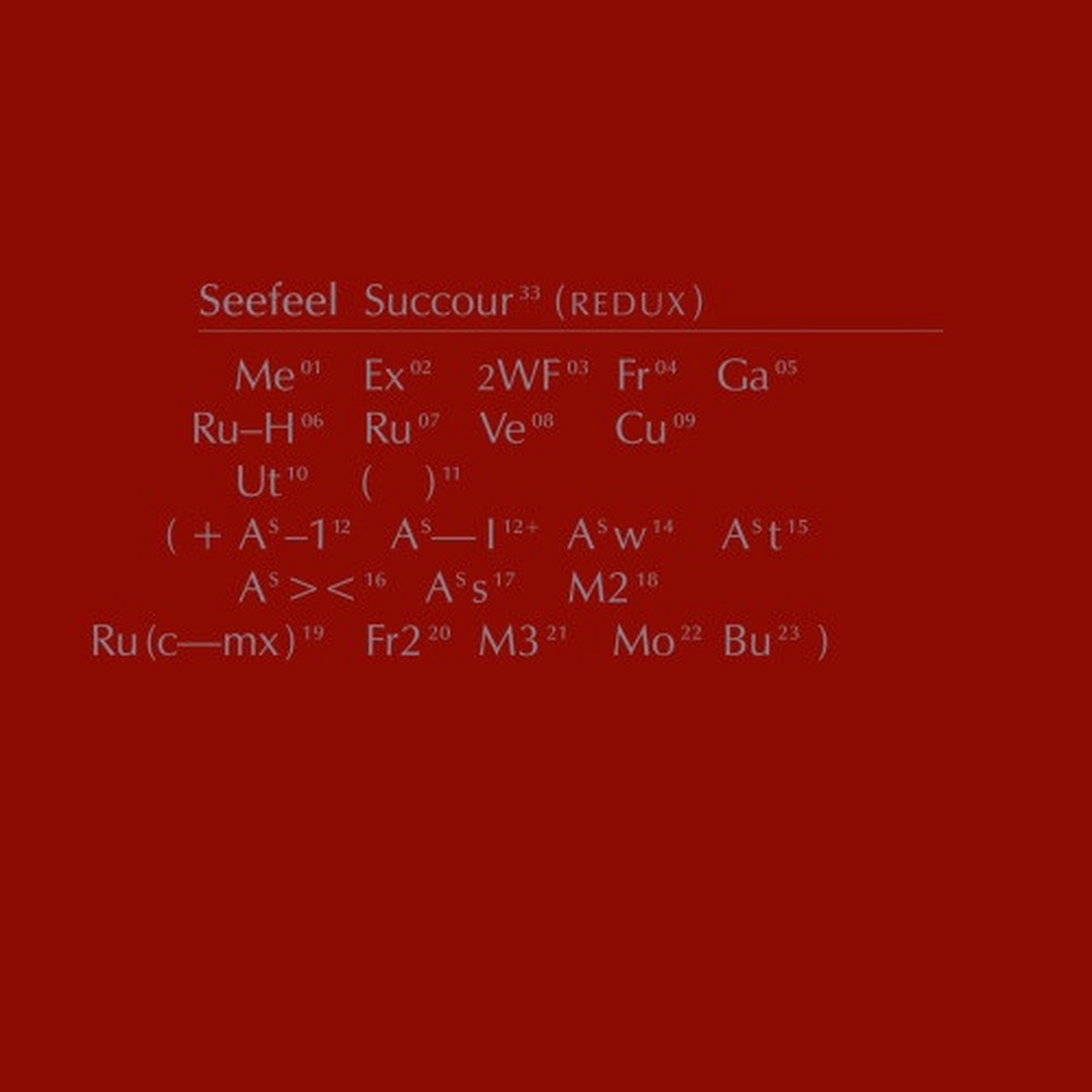 Seefeel – Succour (Redux) – 3x LP Vinyl