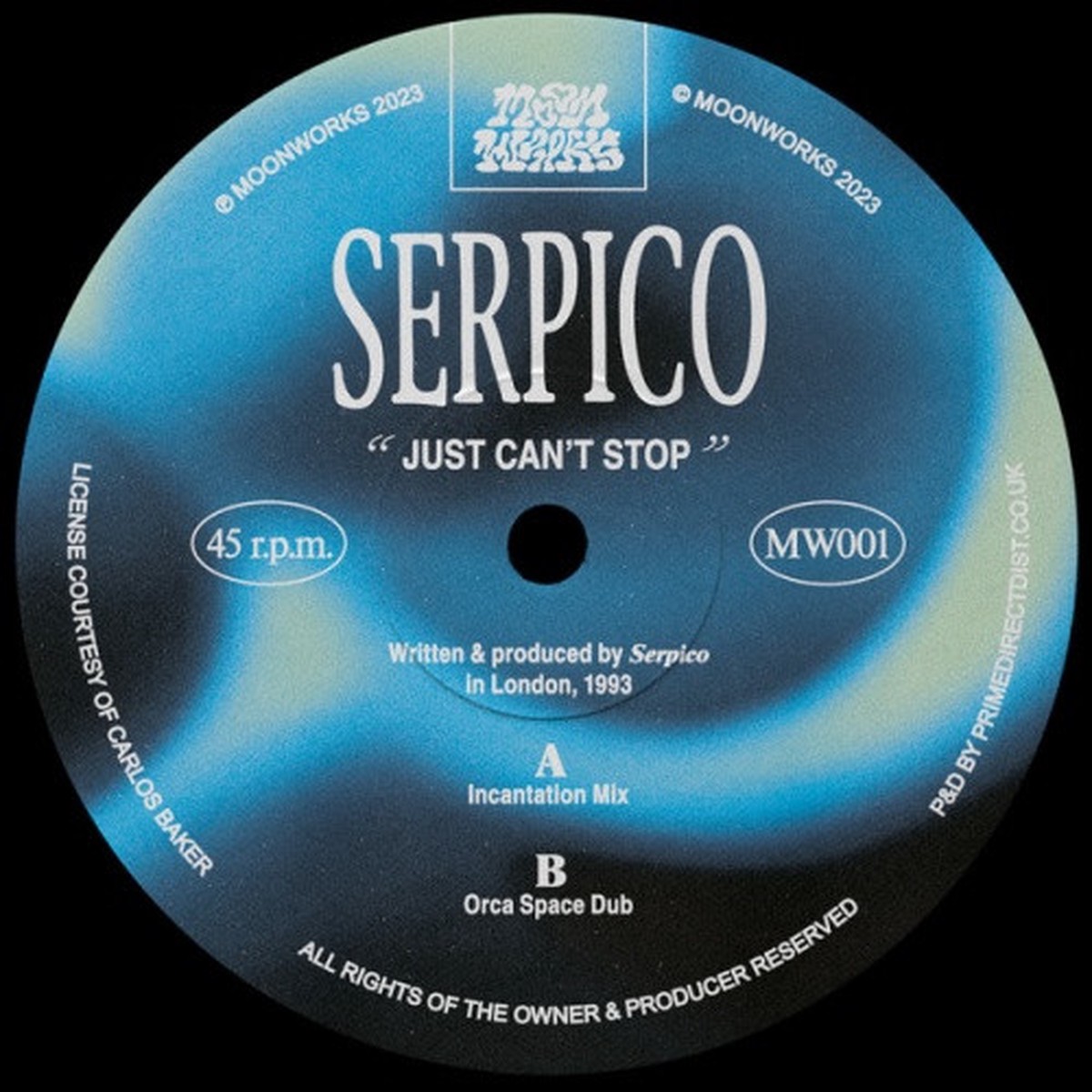 Serpico – Just Can’t Stop – 12″ Vinyl