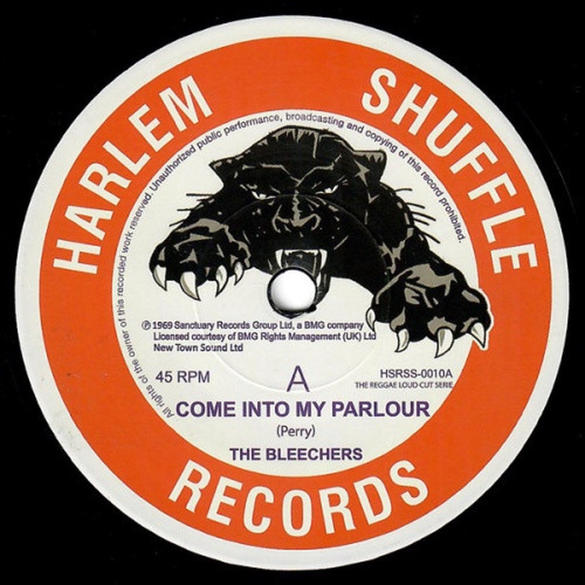The Bleechers – Come Into My Parlour / Check Him Out – 7″ Vinyl