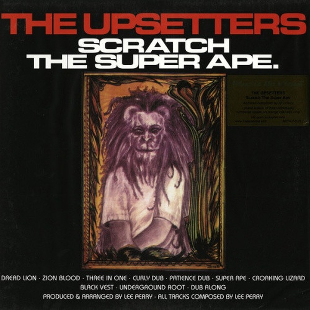 The Upsetters – Scratch The Super Ape – LP Colored Vinyl