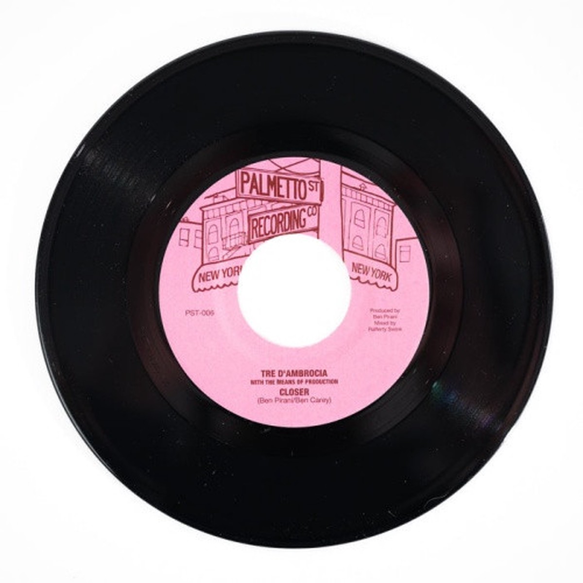 Tre D’Ambrocia / The Means Of Production – Closer / Love Is Gonna Let You Down – 7″ Vinyl