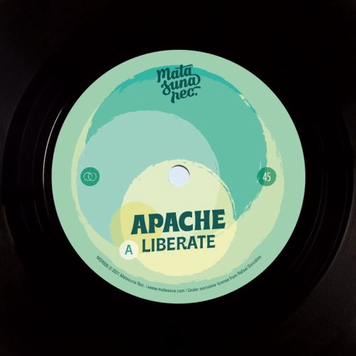 Apache – Liberate / Hombre Remix – 7″ Vinyl