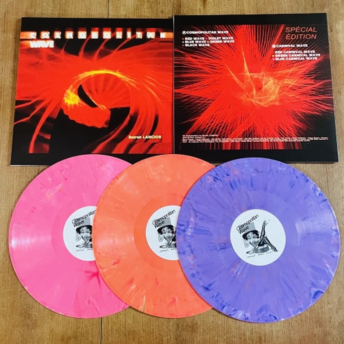 Estrak Lancios – Cosmopolitan Wave – LP Colored Vinyl