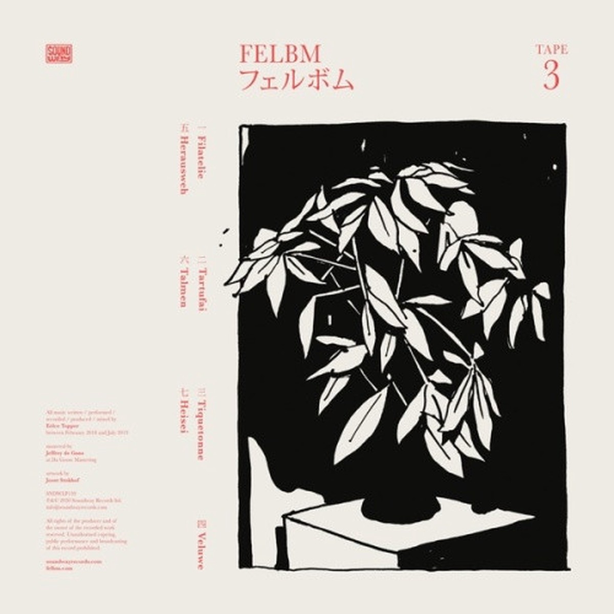 Felbm – Tape 3 / Tape 4 – LP Vinyl