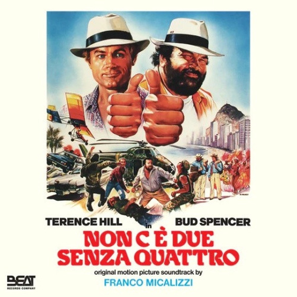 Franco Micalizzi – Non C E Due Senze Quattro OST – LP Vinyl
