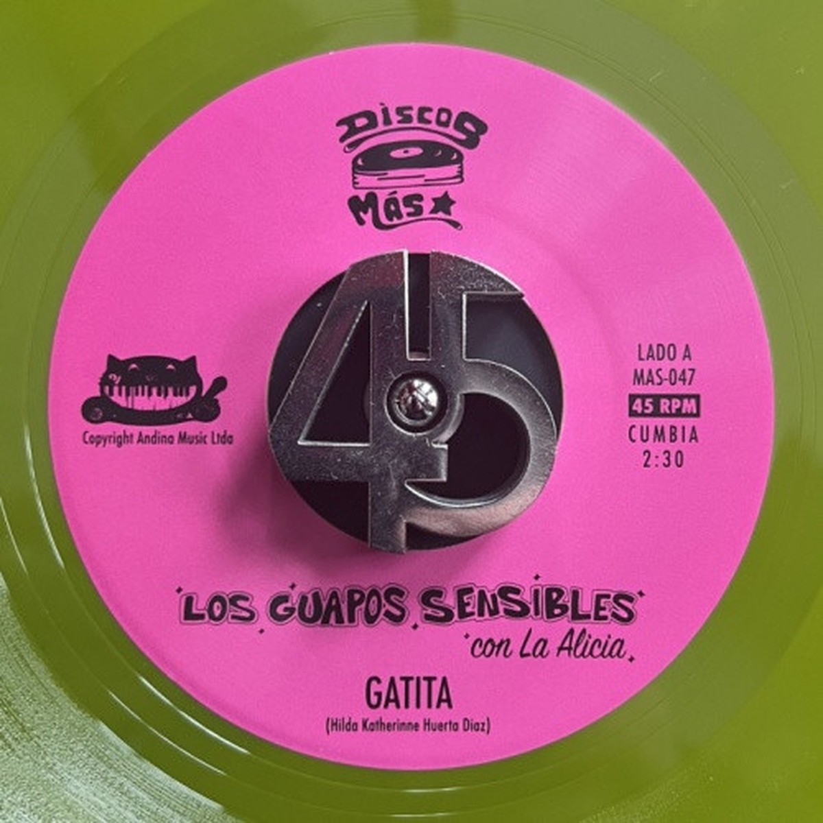 Los Guapos Sensibles – Gatita – 7″ Colored Vinyl