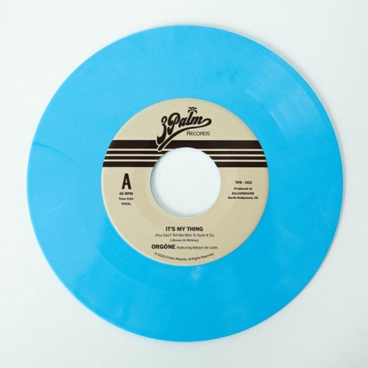 Orgone – It’s My Thing – 7″ Colored Vinyl